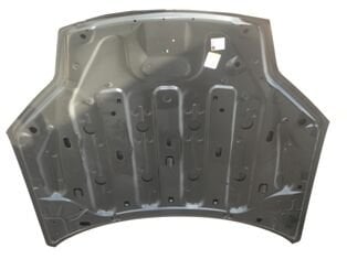 651000021R - RENAULT LAGUNA- 08/12; MOTOR KAPUTU SİYAH ARMA DELİKLİ (TW)