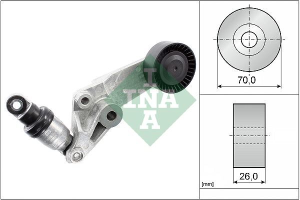 Alternatör Kayışı Otomatik Gergi Rulmanı Komple Toyota Avensıs 1.6L 3Zzfe Zzt250 03-08 / Corolla 1.4L 1.6L 4Zz-Fe 3Zz-Fe Zze111 Zze112 Zze120 Zze121 Vvti 00-06 / Verso 1.6L 3Zz-Fe Znr10 04-09