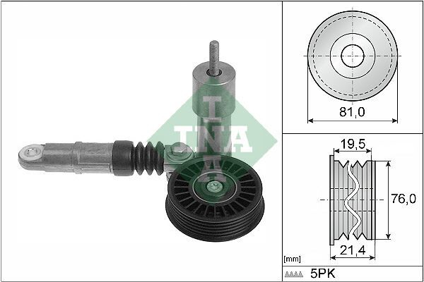 Alternatör Gergi Rulmanı Kütüklü Komple Passat-A4 1.9 Tdı Avf-Avb