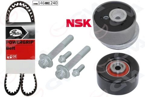 EKSANTRİK GERGİ KİTİ 146x240 ASTRA H-J-INSIGNIA-VECTRA C-CRUZE 1.6-1.8 Z16XEP-XER-A16LET-XER-B16XER