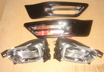08V31-Swa-100 - Honda Crv- 02/04; Sis Lambası Sağ/Sol Set 2 Parça Oval(Kapağı/Panjuru/Role/Tesisat/Düğme)(Esuse)