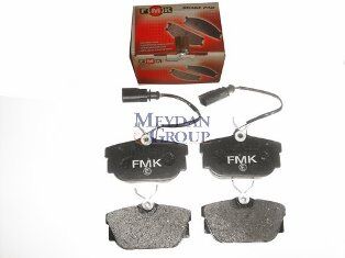 7D0698451B - Volkswagen Transporter- T4- 96/01; Arka Fren Balatası (2 Kablolu)(Disk)(94,8X51X15,4)(Fmk)