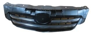53100-02200 - Toyota Corolla- E150- 07/10; Ön Panjur Siyah (Üst Koruma Plastikli)(Gümüş Gri/Nikelaj Kaplamalı)(Tw)