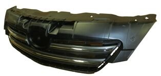 53100-02200 - Toyota Corolla- E150- 07/10; Ön Panjur Siyah (Üst Koruma Plastikli)(Gümüş Gri/Nikelaj Kaplamalı)(Tw)