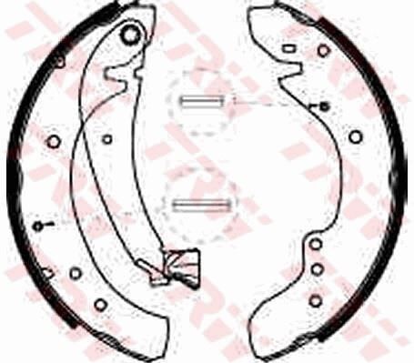 ARKA PABUÇ BALATA BOXER 94-4.02 DUCATO 94-2.02 JUMPER 94-2.02 1400kg 254x57
