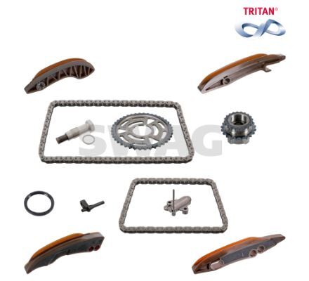 Eksantrık Zıncır Setı Alt Ust Bmw B47 N47 F10 F20 F30 G30 F40 F44 F45 F46 F32 F33 F34 F36 F48 F39 F25 F26 Febı 174020