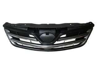 53111-02909 - Toyota Corolla- E150- 10/13; Ön Panjur Siyah (Nikelaj Kaplamalı) (Üst Koruma Plastikli) (Fpı)
