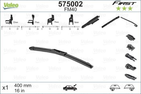 Silecek Süpürgesi Unıversal U:400 Mm B:16İn