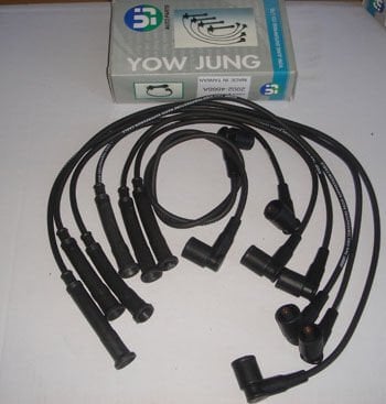 12121722253 - Bmw 5 Serı- E34- 88/95; Buji Kablosu Takım (12V)(M30B25-M30B30-M30B35)2.5/3.0/3.5 Cc (Yow Jung)