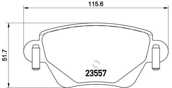 Arka Balata Renault Kangoo 01 Ford Mondeo 00 07 Jaguar X-Type 01 09
