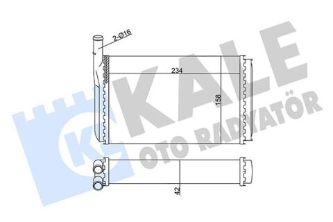 Kalorifer Al/Mknk 80-Coupe-90-Porsche 924-Caddy I-Golf I-Jetta I-Passat-Santana-Scırocco 84 87