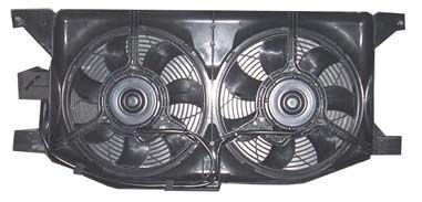 A2205000193 - Mercedes Ml Class- W163- 98/05; Klima Fan Davlumbazı Komple (Çiftli) Ml320/430(7+7 Kanat)
