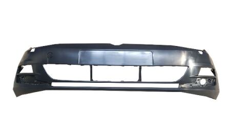 5G0807217Btgru - Volkswagen Golf- 7- 13/17; Ön Tampon Siyah (Sis/Panjur/Far Yıkama Delikli/Sensör Deliksiz) (Sımyı)