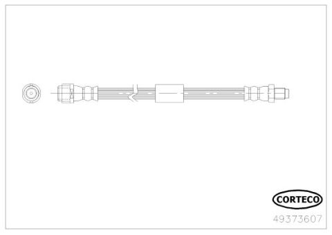 Fren Hortumu Arka Mercedes W212 S212 C218 X218