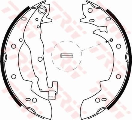 FREN BALATASI ARKA PABUC BMW 316 316I 320I E30