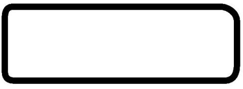 ÜST KAPAK CONTA LASTİK - R9-R12 1.3 1.4