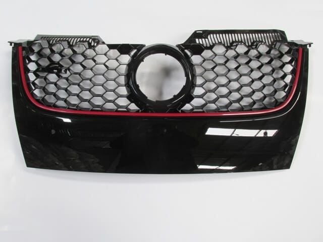 Volkswagen Jetta- 5- 06/10; Ön Panjur Siyah (kırmızı Çıtalı) (gtı) (tw) - 1K0853651EVW8