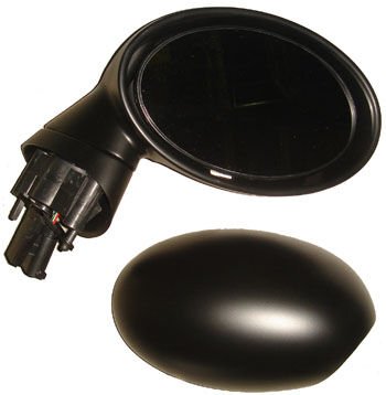 51167058079 - Mını Cooper- 02/07; Kapı Aynası Sol Elektrikli Katlamasız 5Pinli Siyah (Polyway)