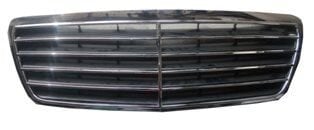 2108800683 - Mercedes E Class- W210- 00/02; Ön Panjur Komple Nikelajlı/Siyah (Avantgarde) (Tyg)