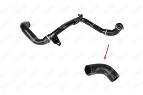 Turbo Intercoll Hortumu Metal Boru Harıc Focus Iı 04 11 C Max 1.6Tdcı 90Ps-110Ps Volvo C30 06 12 S40 Iı 06 12 V50 05 12 1.6D D4164T Kucuk Hortum