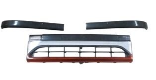 Mıtsubıshı Canter- Fe635/659- 98/06; Ön Panjur Sarı/beyaz Reflektörlü Klipsiz Mıtsubıshı Yazılı)(fpı - MC139303