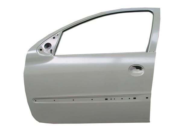 Peugeot 206- Sd- 07/11; Ön Kapı Komple Sol Gri Boyalı (tw) - 9002.K5