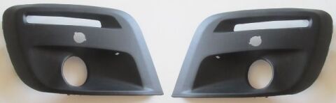 1613564780 - Peugeot Partner- Tepee- 16/18; Sis Lamba Kapağı Sağ/Sol Set(2 Parça)(Sis/Sensör/Gündüz Farı Delikli)