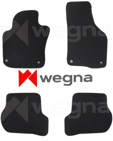 Halı Paspas Siyah Vw Golf 6 2009-2013