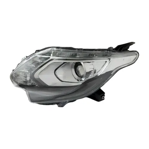 Mıtsubıshı Far L200 15-18 Sol (Mercekli/Motorlu/Elektrikli)/(Far İçi Alt Parça Siyah)