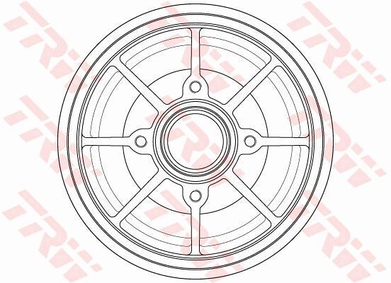 Fren Kampanası Arka C3 Iı 09 Cabriolet 1.2 Vti 82. 1.6 Vti 120. 1.6 Thp-1.6 Hdi 90 13