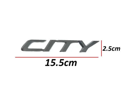 Honda Yazı Cıty 08-13 Arka (Cıty Yazısı)