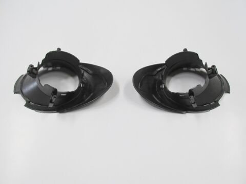 1608323380 - Peugeot Partner- Van- 12/18; Sis Lamba Çerçeve Braketi Sağ/Sol Set (2 Parça) Plastik