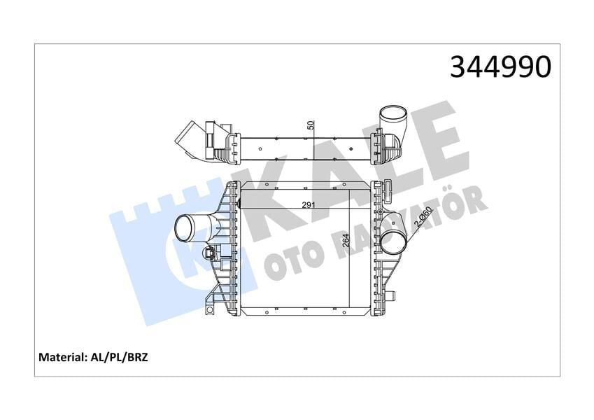 Turbosarj Radyatoru Mercedes Vıto W638 97 03