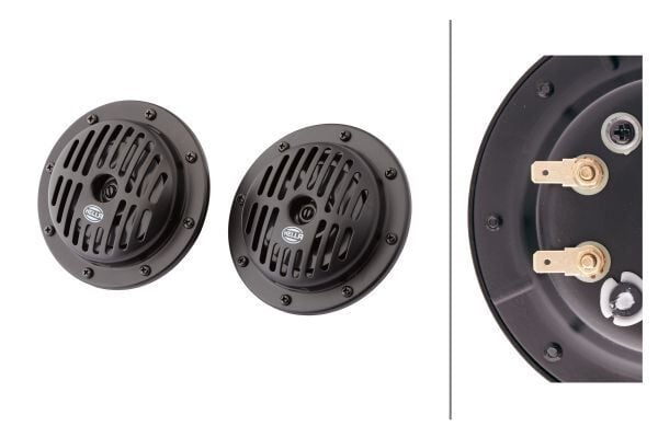 Korna 12V Süper Ton Set Korna 310-380 Hz