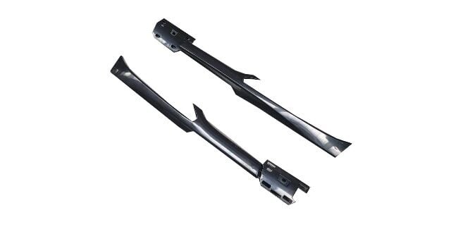 7804.H4 - PEUGEOT 206- HB- 99/09; FAR ALT ÇITASI SAĞ/SOL SET (2 PARÇA) SİYAH