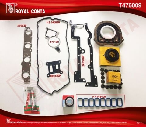 MOTOR TAKIM CONTA SKT KEÇELİ REINZ S.LASTİKLİ SKCSİZ MONDEO III 2.0TDCI 16V 00 07 TRANSIT V184 2.0 TDCI 125PS O.CEKER JAGUAR X-TYPE I X400 2.0D 03 09