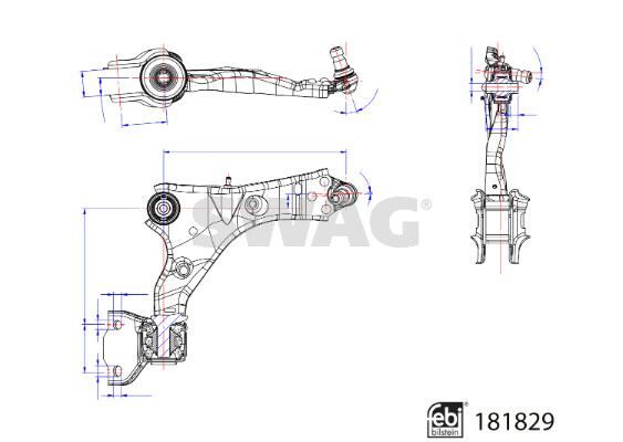 Salıncak On Sag Alt Dıscovery Sport L550 Range Rover Evoque L538