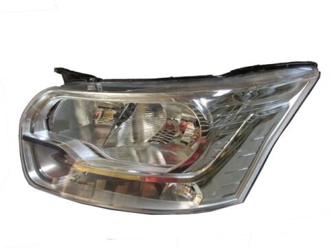 Bk31-13W030-Bf - Ford Transıt- V363- 14/19; Far Lambası Sol Elektrikli/Motorlu/Nikelajlı 9Fişli (H7/H15)(Ayfar)