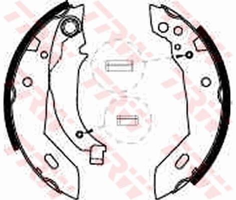 Arka Pabuç Balata Xsara 97-05 205 83-94 306 93-01 309 89-93 Zx 93.97 Gs8510 180X32