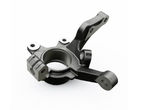 Renault Clıo- 2- Sd/hb- 02/08; Ön Aks Taşıyıcı Sağ (abs Li) (benzin) - 7700825221