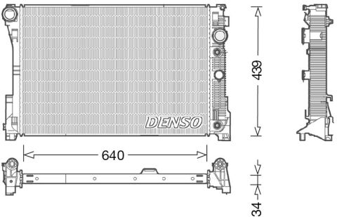 Motor Su Radyatoru Mercedes W204 S204 C204 C218 X218 W212 S212 C207 A207 X204