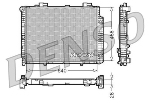 MOTOR SU RADYATORU MERCEDES M111 OM611 C208 A208 W210 S210