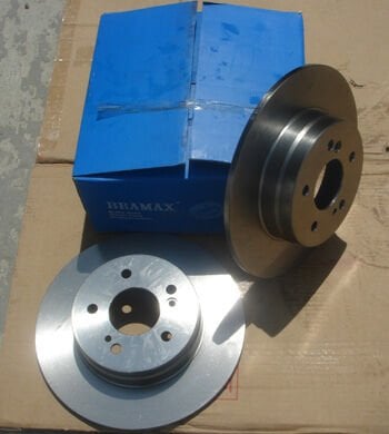 2104230612 - Mercedes E Class- W210- 00/02; Arka Fren Diski (Düz)(Adet)(Kompressor)(290X10X67X55,5X5-1-1)(Bra