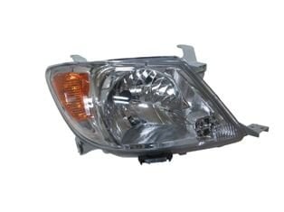 81110-0K080 - Toyota Hılux- Pıck Up Vıgo- 05/09; Far Lambası Sağ Elektrikli/Motorsuz/Sarı (Casp) (E Marklı)
