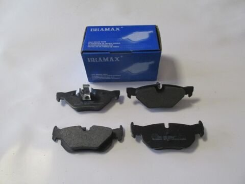 Bmw 1 Serı- E87- 04/11; Arka Fren Balatası (kablosuz)(disk)(123x43.8x16.2/123x48x16.2)(bramax) - 34216767150