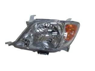 81150-0K080 - Toyota Hılux- Pıck Up Vıgo- 05/09; Far Lambası Sol Elektrikli/Motorsuz/Sarı (Casp) (E Marklı)