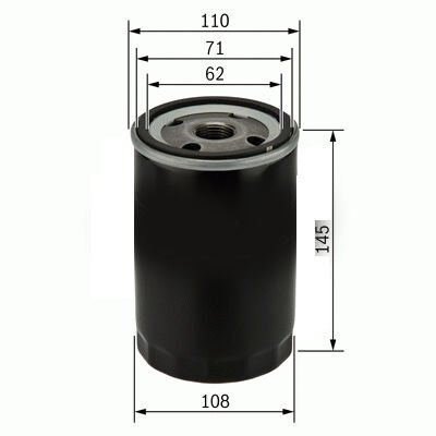 YAĞ FİLTRESİ MASTER-TRAFFIC 2.5D- BOXER 2.8D-2.8HDI- MOVANO 2.5D-2.8DTI-JUMPER 2.8 HDI- DUCATO 2.5D