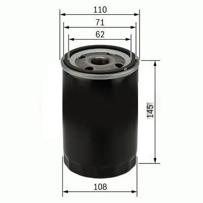 YAĞ FİLTRESİ MASTER-TRAFFIC 2.5D- BOXER 2.8D-2.8HDI- MOVANO 2.5D-2.8DTI-JUMPER 2.8 HDI- DUCATO 2.5D