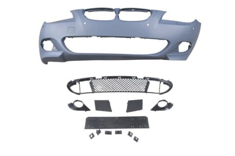 Bmw 5 Serı- E60- 04/07; Ön Tampon (ızgaralı//plaka Plast.)sen.delikli 18mm/f.yık.lı) (m-tech) Astarl - A51117897208S2