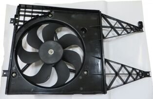 6X0959455A - (Yeni Ürün!!!)Volkswagen Golf- 4- 98/04; Radyatör Fan Davlumbazı Komple 1.6/1.8/1.9 Tdı (7 Kanat) (Motorlu) (Oris)